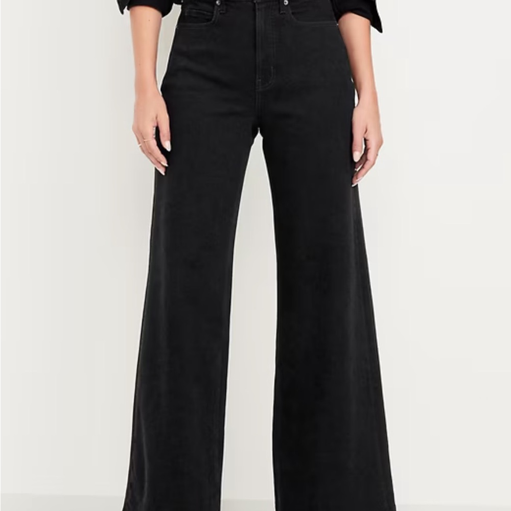 Old Navy Black Flare Jeans
